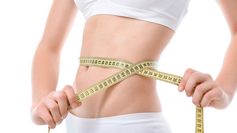 dùng máy giảm mỡ bụng để giảm cân